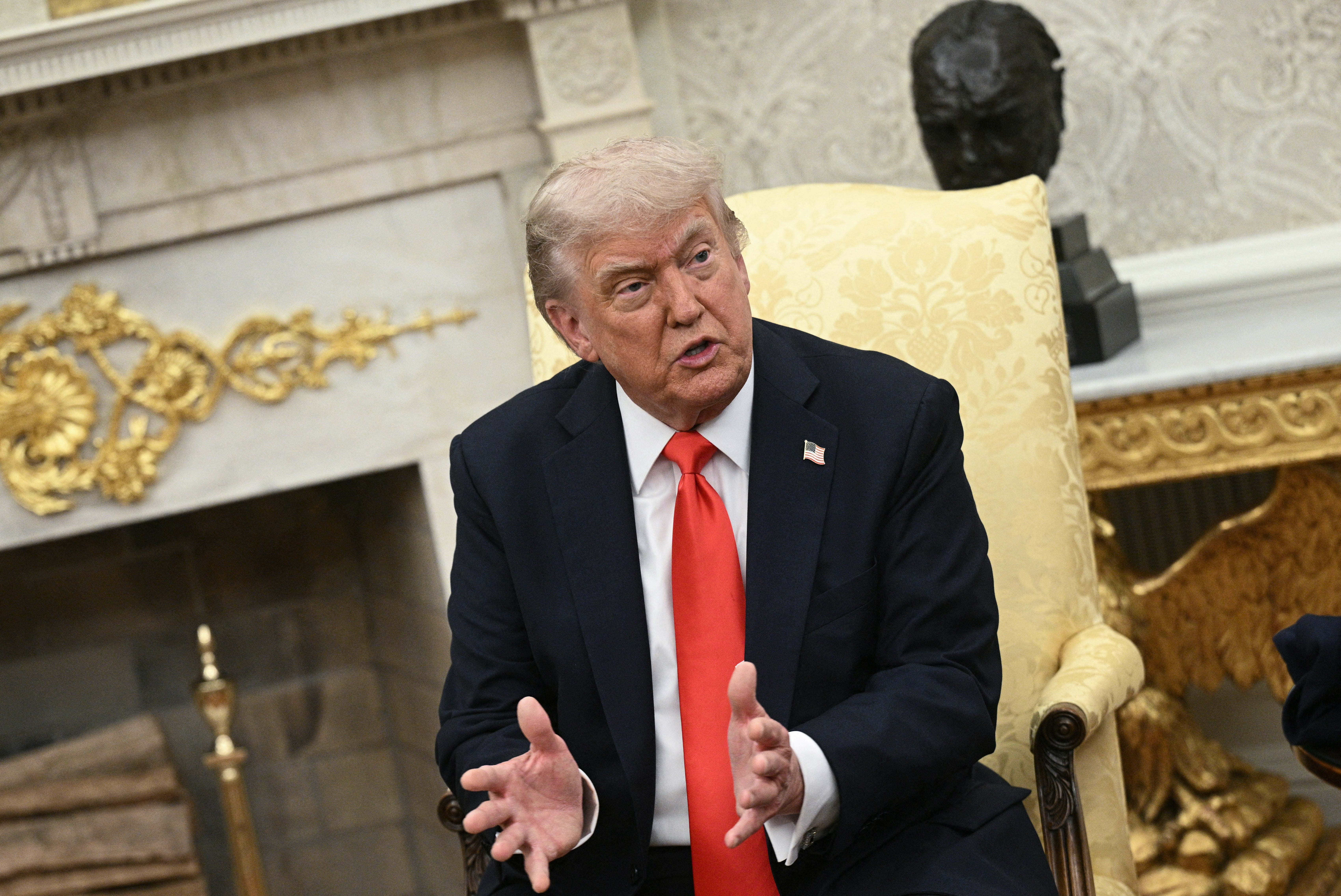 At first, Trump was uncharacteristically restrained with Musk