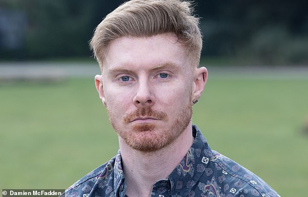 'I noticed my genitals were shrunken and retracted and I was having to urinate every 15 minutes,’ says Robb, who went straight to A&E the next morning