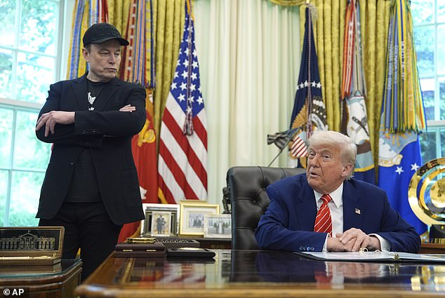 Just last week Trump held a ceremony in the Oval Office celebrating Musk's accomplishments at DOGE